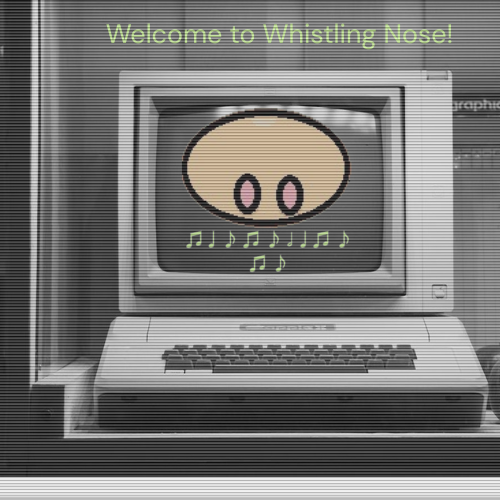 The cool ass logo for Whistling Nose